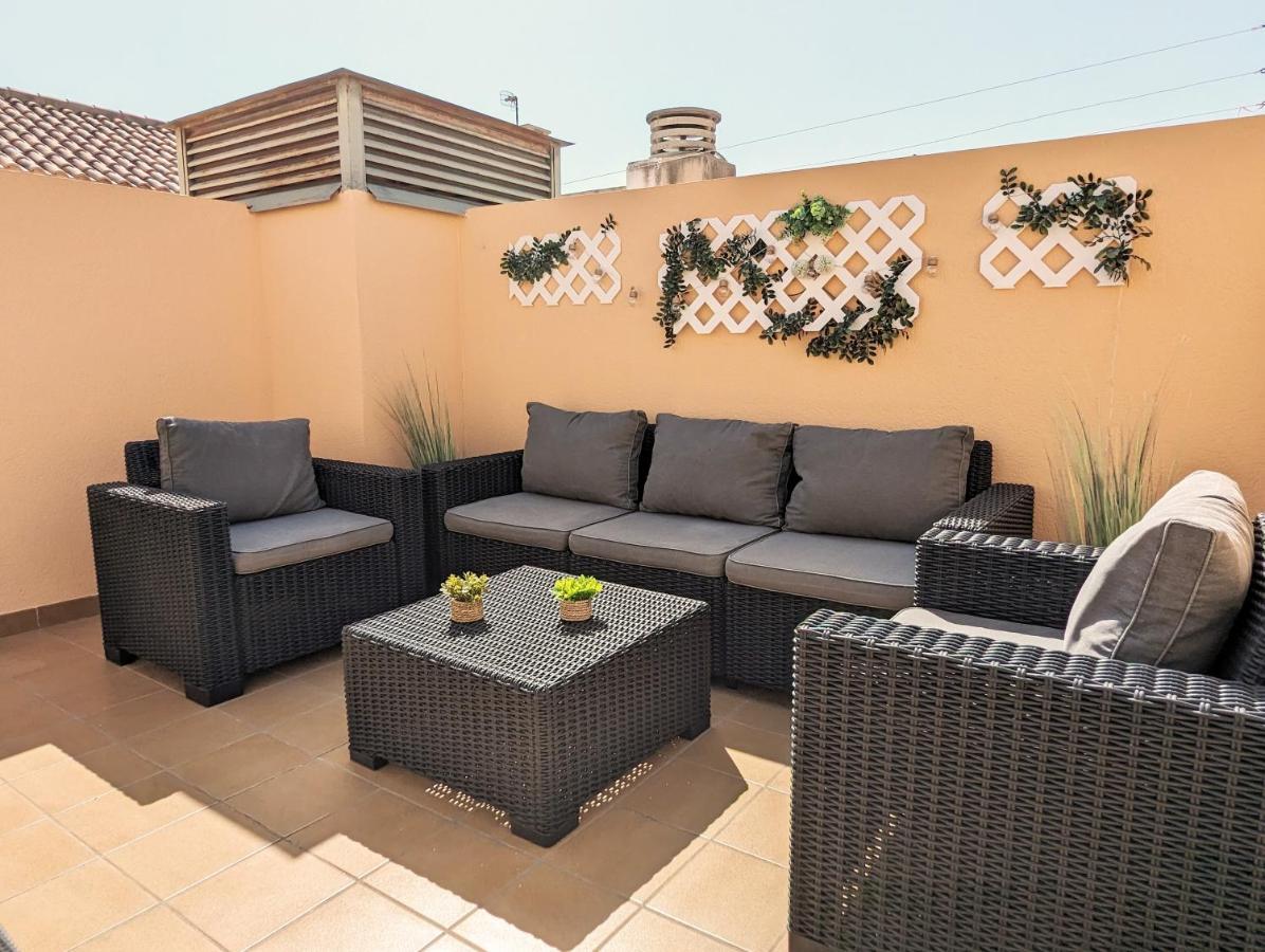 Apartamento Las Palmeras - Con Terraza, Barbacoa, Aire Acondicionado Y A 250M De La Playa! Los Alcazares Ngoại thất bức ảnh